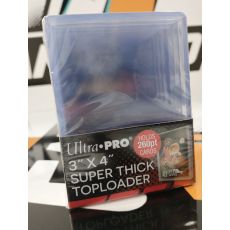 Plastový toploader Ultra Pro Super Thick 260pt. (10 ks balenie)