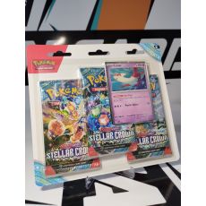 Pokémon TCG Stellar Crown 3-Blister