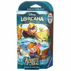 Disney Lorcana 6: Azurite Sea starter deck Emerald Sapphire